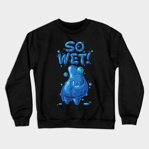 Water Crewneck Sweatshirt by ArtisticDyslexia